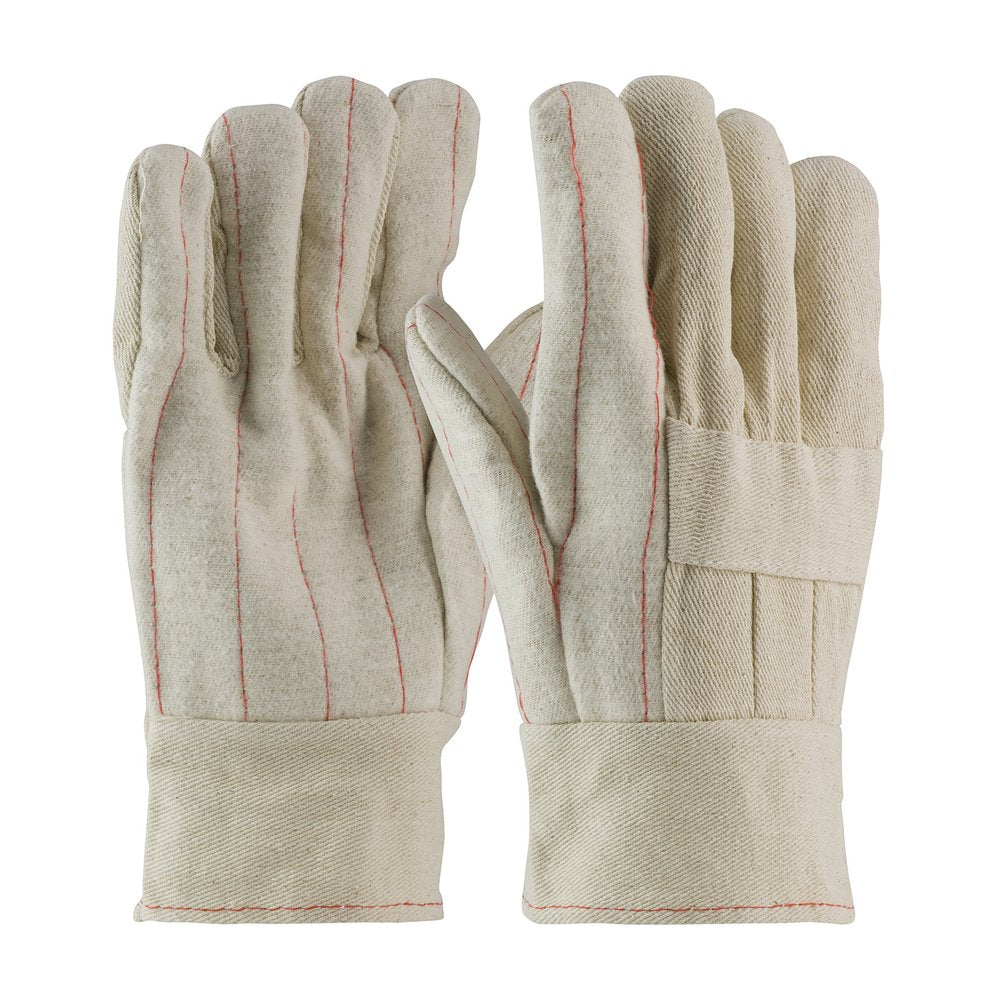 PIP Prem HOT Glove 3-LYR Cott CANV/BURLAP LINER-28OZ, 12 Pairs/Pack