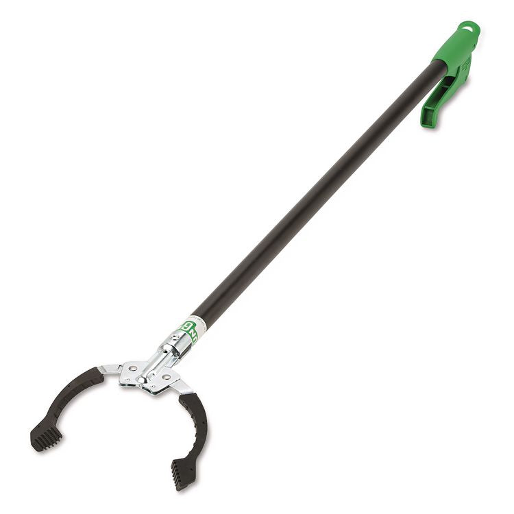 Nifty Nabber Extension Arm with Claw, 4.25 ft, Black/Green
