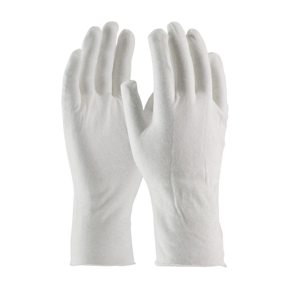 PIP Prem Lite Cott Lisle Insp Glove Unhem CUFF-12", 12 Pairs/Pack