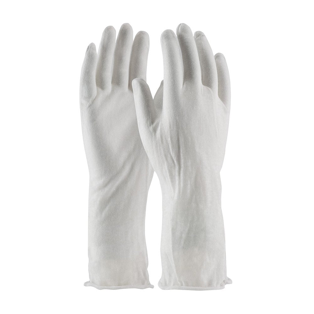 PIP Econ Lite Cott Lisle Glove Unhem CUFF-14" Bulk, 12 Pairs/Pack