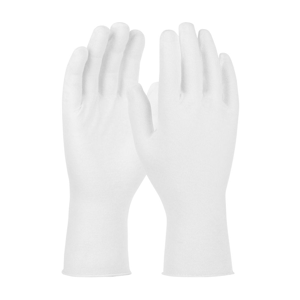 PIP Prem Lite Cott Lisle Insp Glove Unhem CUFF-12", 12 Pairs/Pack