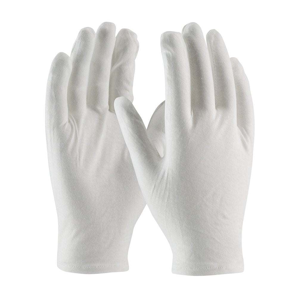 PIP MED WGT Cott Lisle GLOVEW/ROLLED HEM Cuff-men's, 12 Pairs/Pack
