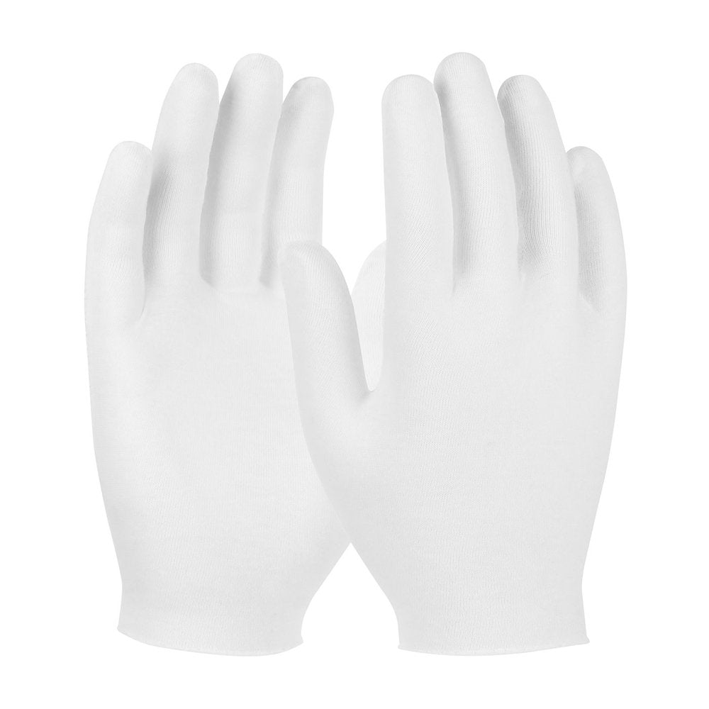 PIP MED WGT Cott Lisle GLOVEW/UNHEMMED Cuff-ladies', 12 Pairs/Pack