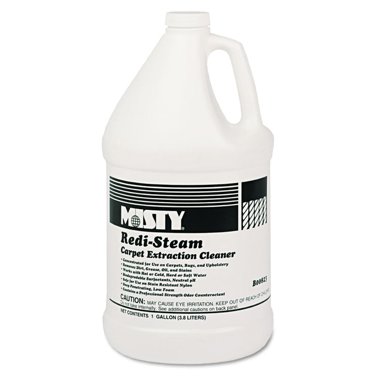 Redi-Steam Carpet Cleaner, 1 gal Bottle, 4/Carton