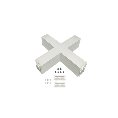 Best Lighting X Connector for 10-ALDI4-5432L-5CCT Black (ALDI-CONNECT-X-BLK)