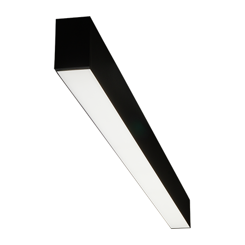 Best Lighting 4 ft Arch Linear Direct/Indirect 5CCT Black (ALDI4-5432L-5CCT-BLK)
