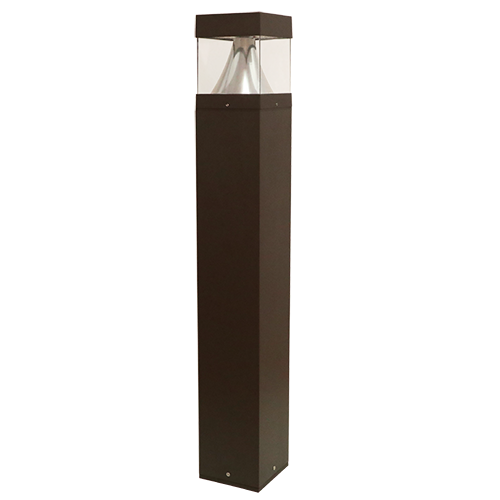 Best Lighting LED Bollard Square 3L 42 in Bronze LKFS 120-277V (BOL-S-3L-LKFS)