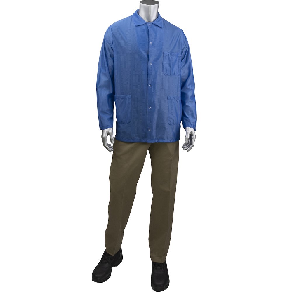 Uniform Technology by PIP Statstar Short ESD Labcoat