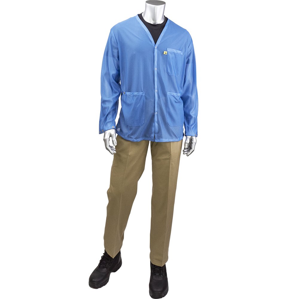 Uniform Technology by PIP Short ESD Sheer Labcoat