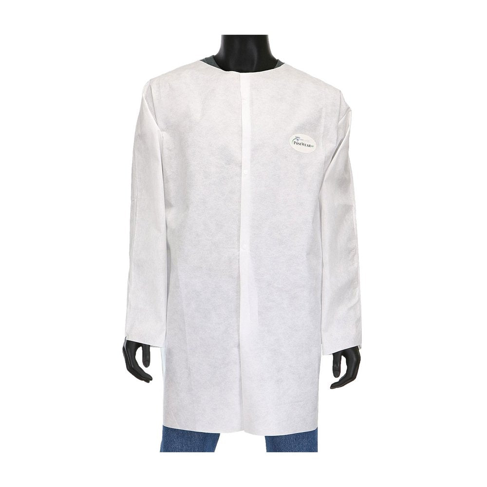 PIP POSIWEARM3- Smmms LAB Coat NO Pocket, 30/Case