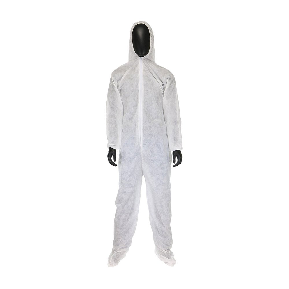 PIP Posiwear SMS Coverall Elas WR/ANK/HD/BT, 25/Case