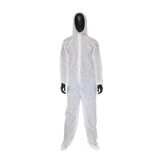 PIP Posiwear SMS Coverall Elas WR/ANK/HD/BT, 25/Case