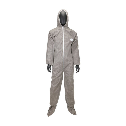 PIP POSIWEARM3- Smmms Coverall Elas WR/ANK/HOOD, 25/Case