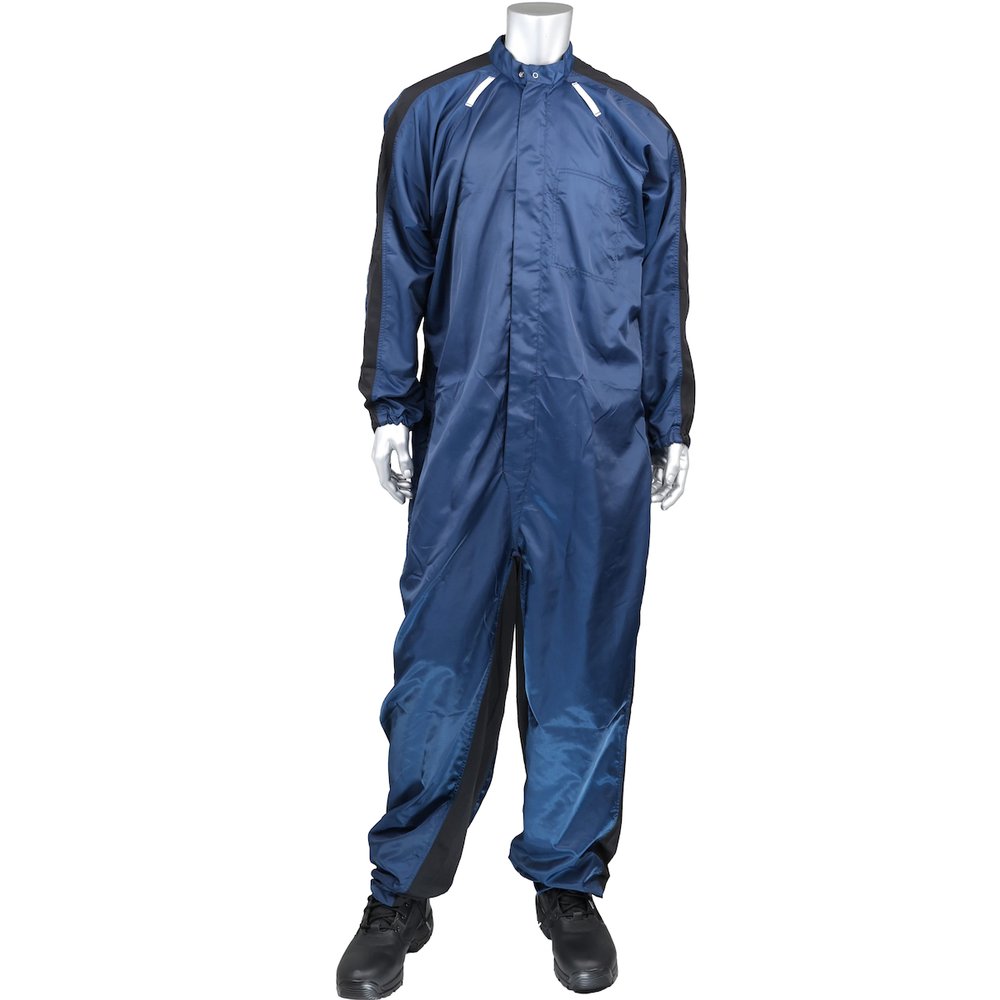 Uniform Technology by PIP Auto Grid Paint Powdercoating Coverall
