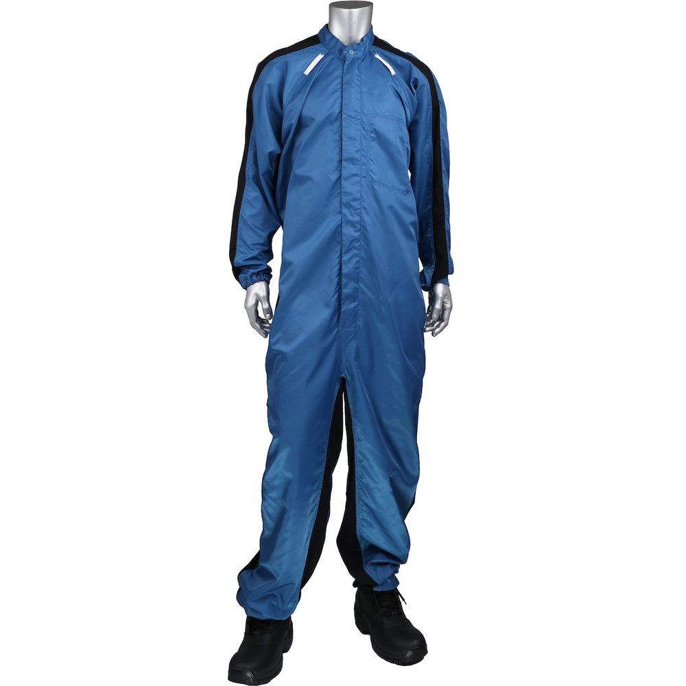 Uniform Technology by PIP Auto Grid Paint Powdercoating Coverall