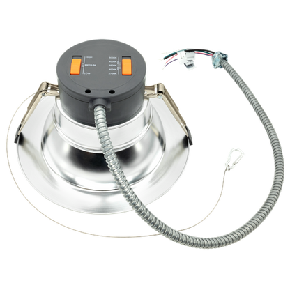 Best Lighting 8 in LED Retro Trim White BAF LKFS (CDR8-5L-LKFS-WHT)