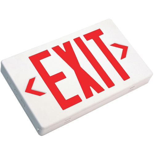Best Lighting SQ REM Capable Exitsign Red/White (CEMXTERW)