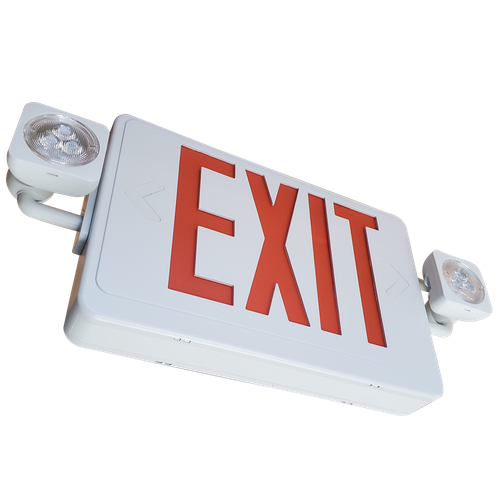 Best Lighting LED 2-HD Exit/EM Comb Green/Black SDT (CEMGBSDT)