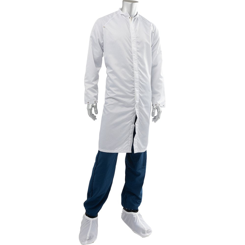 Uniform Technology by PIP Disctek 5.0 Grid ISO 6 CL1 000 Cleanroom Frock