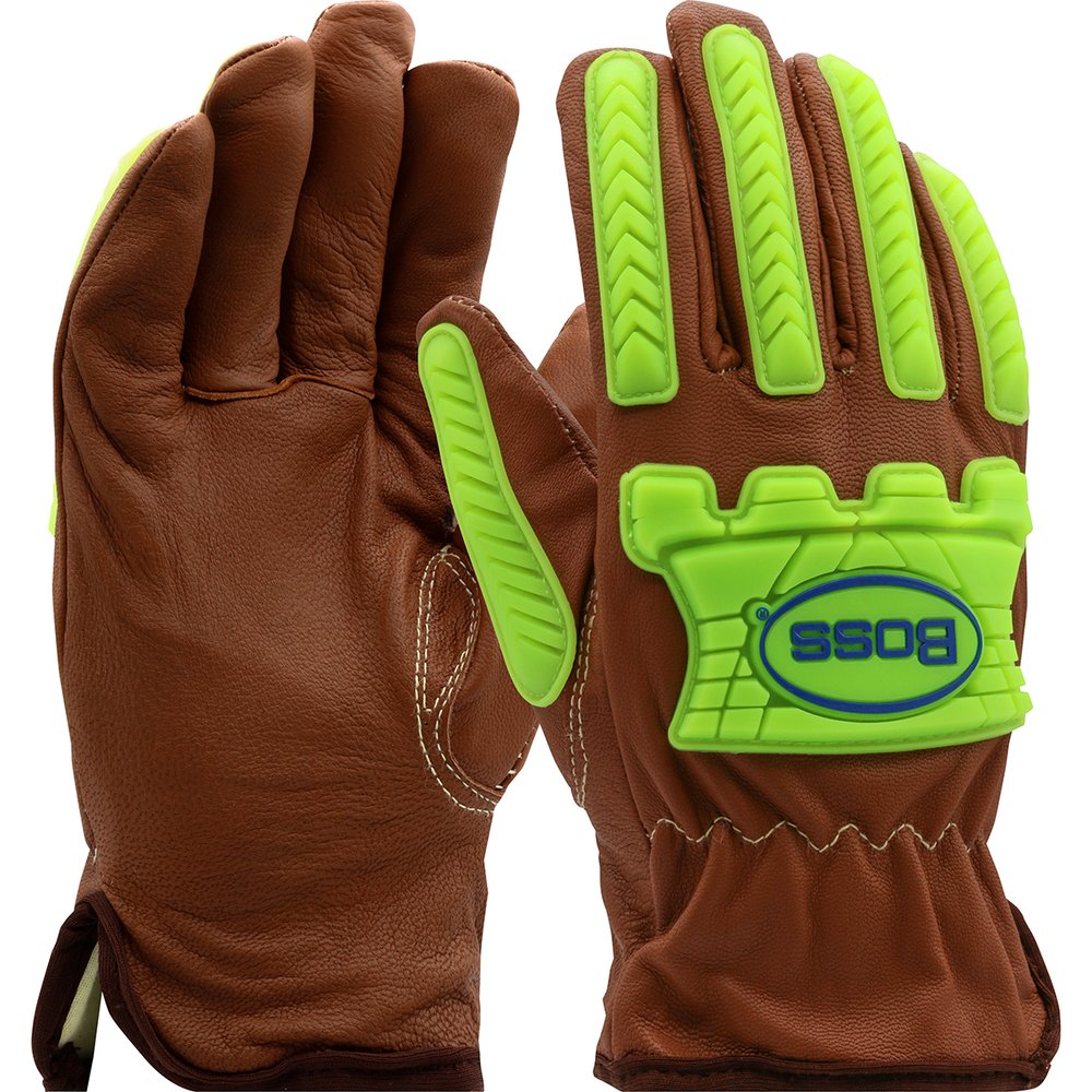 BOSS by PIP KS993KOAB/2X Boss Xtremelthrglv W/OIL Armor SZ (Pair)