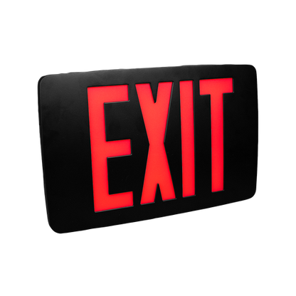 Best Lighting Slim Die Cast Aluminum Exit 1F R/B AC (KZXTEU1RB)