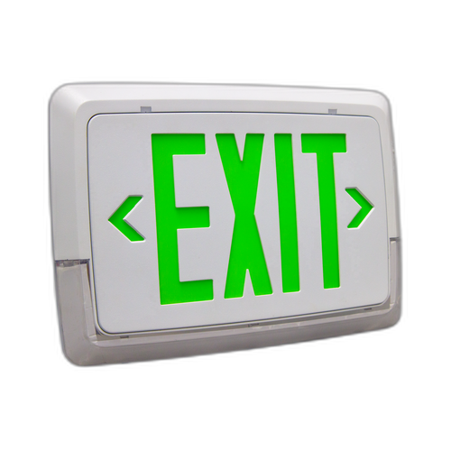 Best Lighting LOW Level Thermoplastic Exit Emergency (LCTXTEU1GW)
