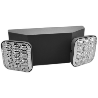 Best Lighting 2 Head Emergency Light with 8 LED PER HE (LEDR-1-SPV)