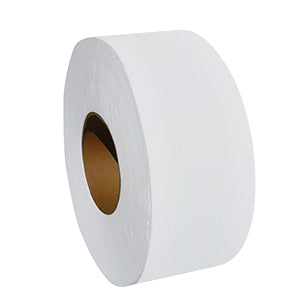Nova 2-Ply Jumbo Tissue, Virgin, 3.3" x 1000', 9", White, 12 / Case, 54 Cases / Pallet