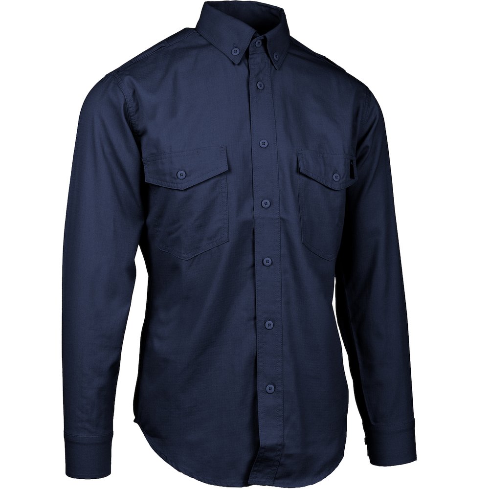 PIP AR/FR Ripstop Lsleeve SHIRT-9 CAL/CM2 NVY XL