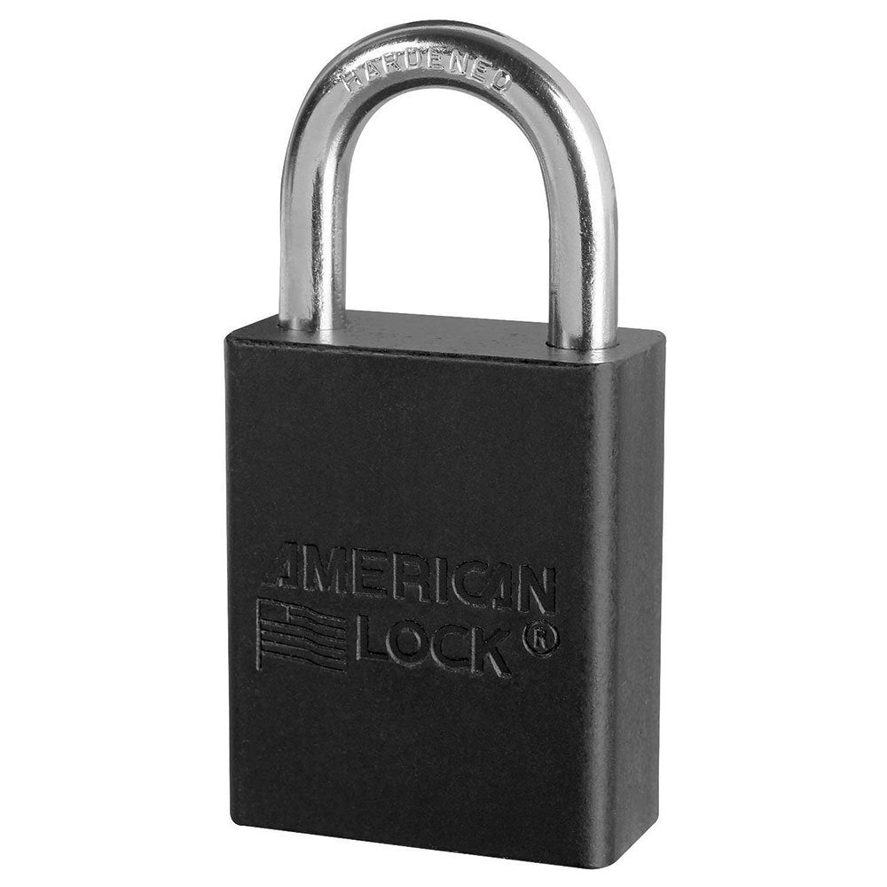 American Lock Black Safety Lock-out Color Coded Secur