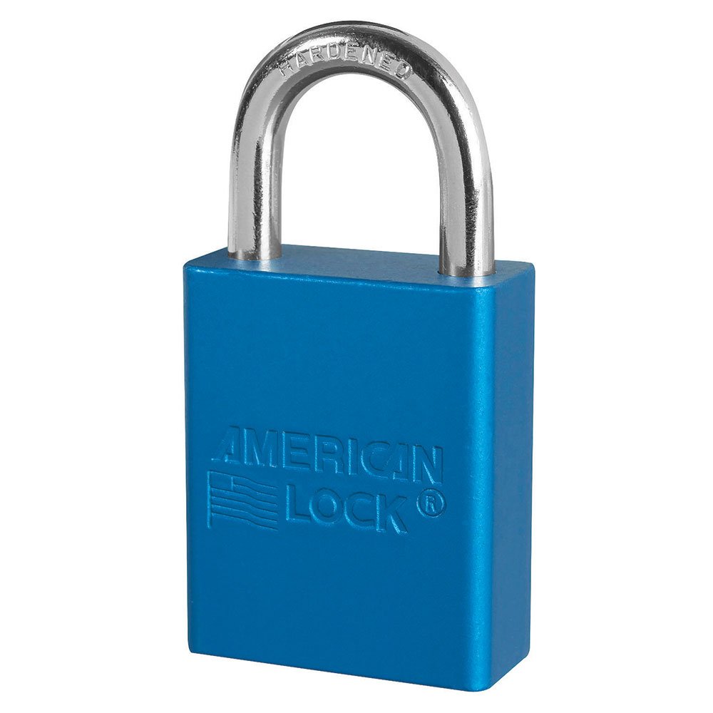American Lock Blue Safety Lock-out Color Coded Secur