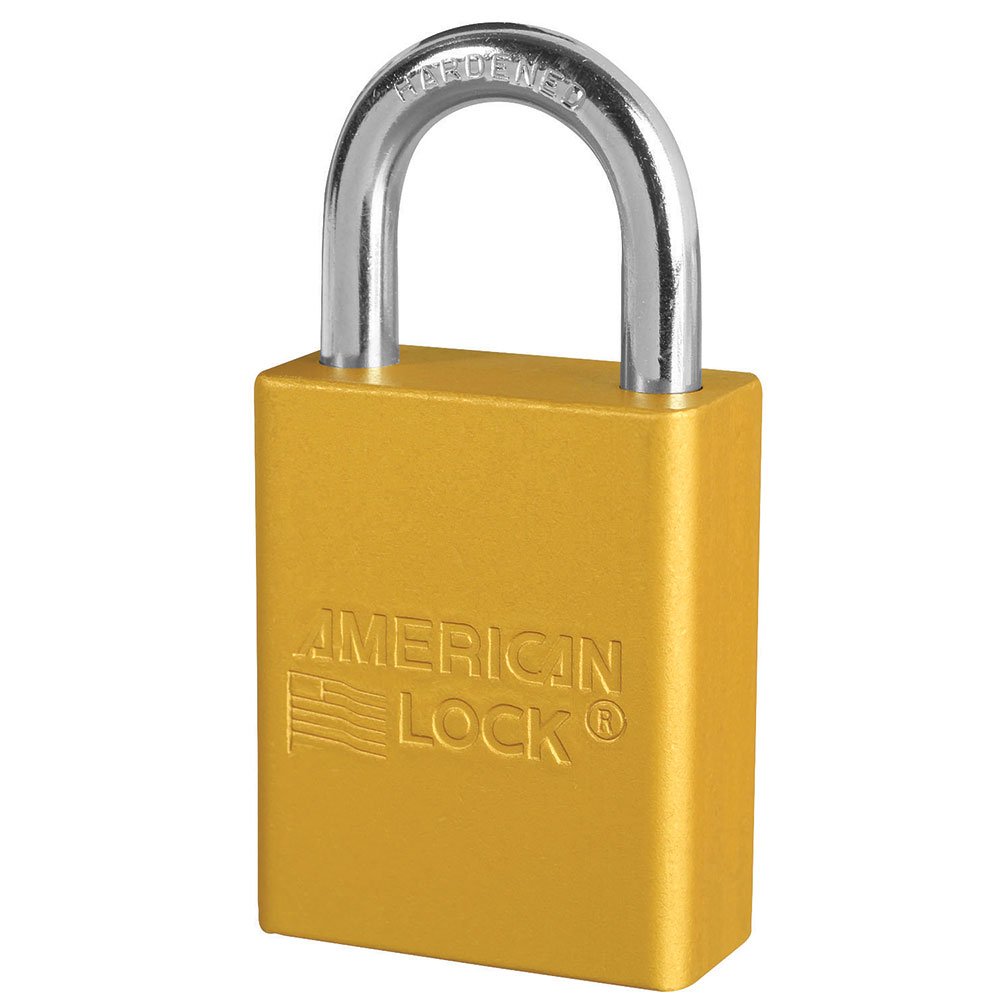 American Lock Gold Safety Lock-out Color Coded Secur