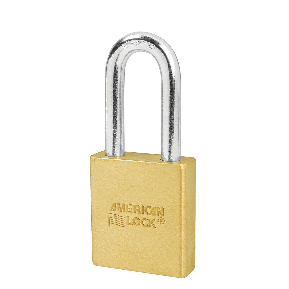 American Lock 6-PIN Multi-cylinder Brass Padlock 2" Shackle, 6/Box