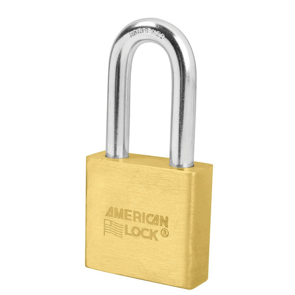 American Lock 5 Pin Tumbler Padlock Keyed Diff., 6/Box