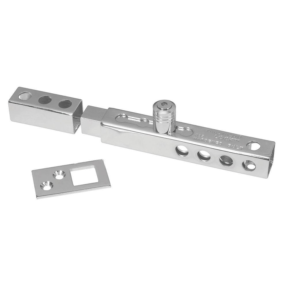 American Lock 3/4" Locking Bolt Steelthrow Chrome Plated, 6/Box