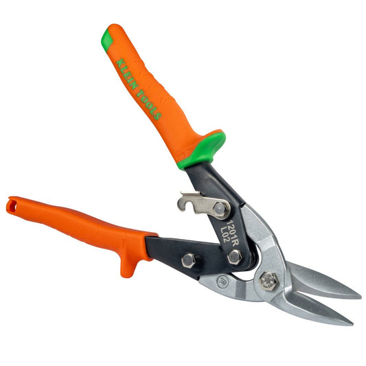 Klein Tools Aviation Snips With Wirecutter Right