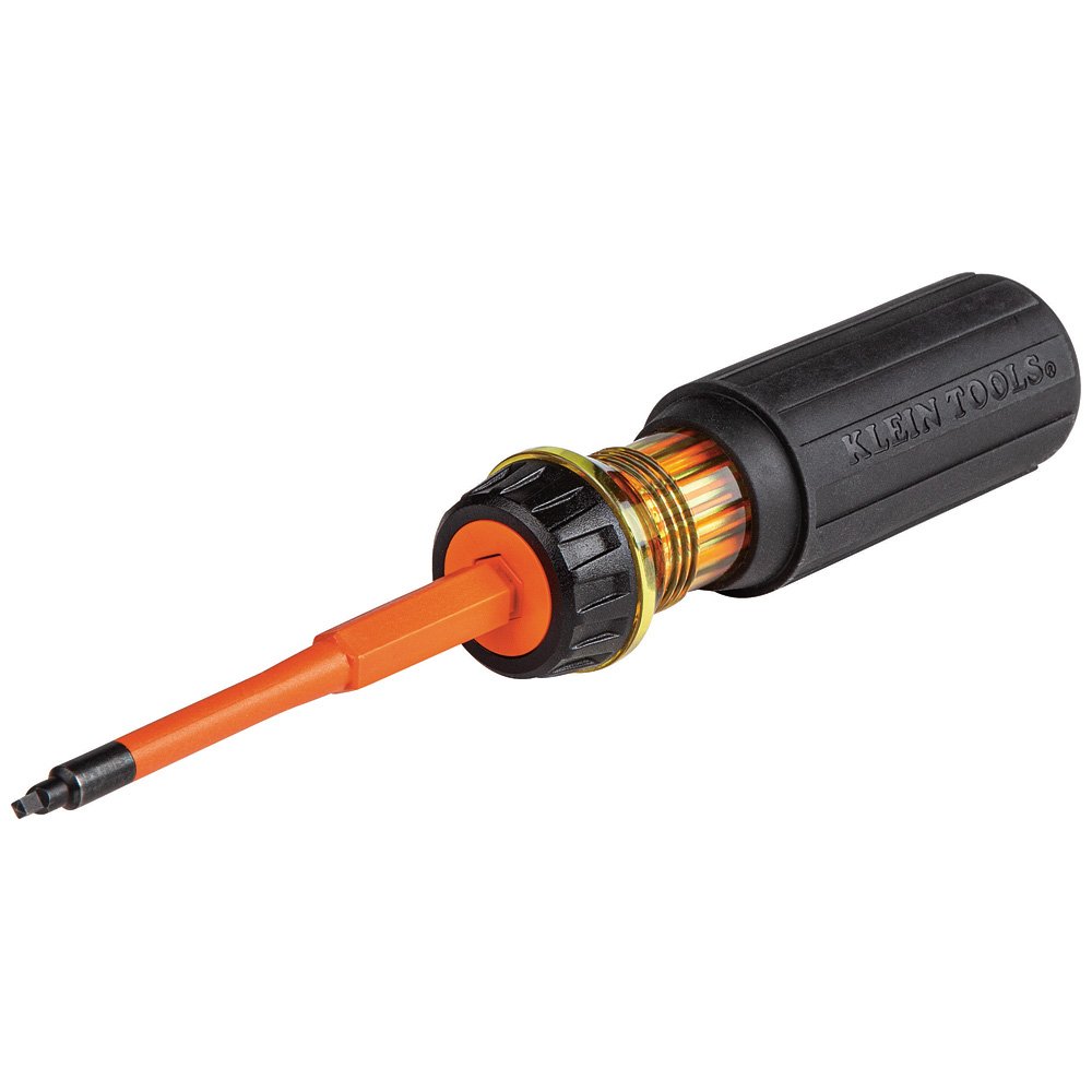 Klein Tools Flip-blade Insu SD 2-IN-1 Square Bit #1 And #2