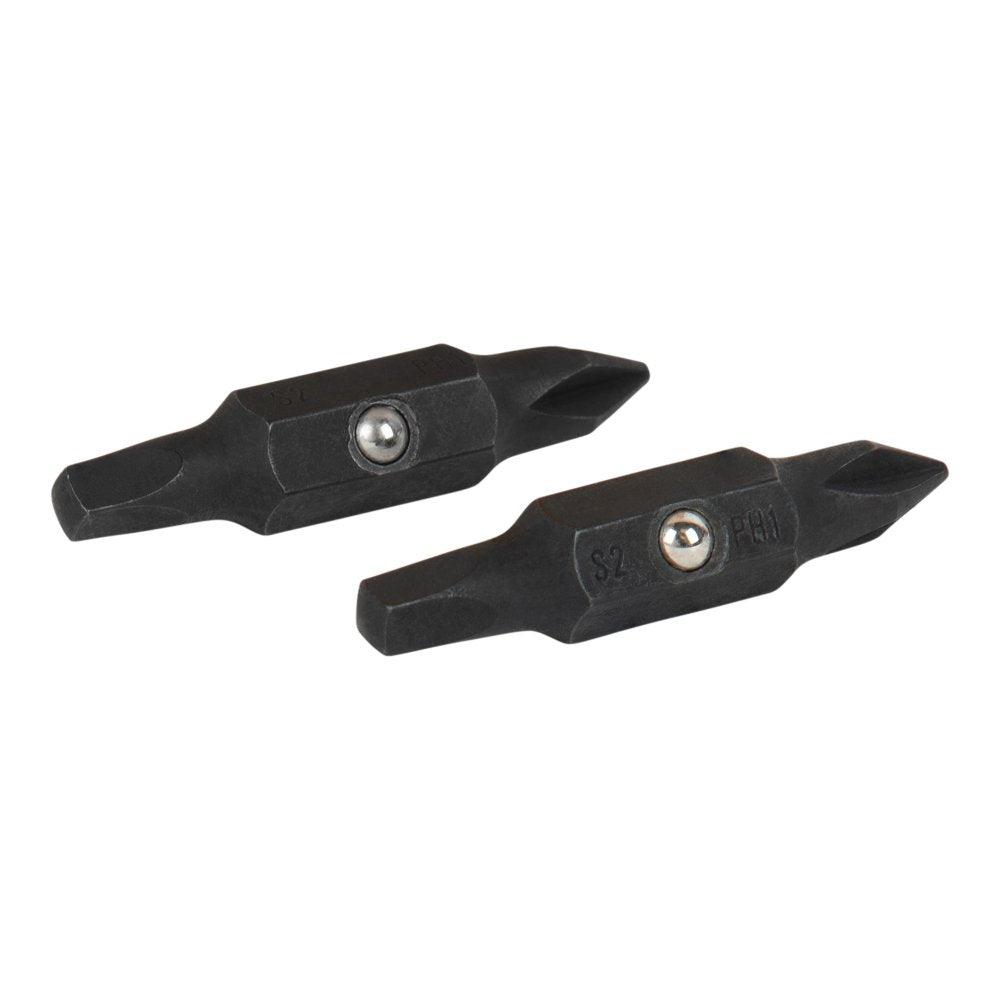 Klein Tools Replacement Bit #1 Phillips #2 Square, 2/Pack