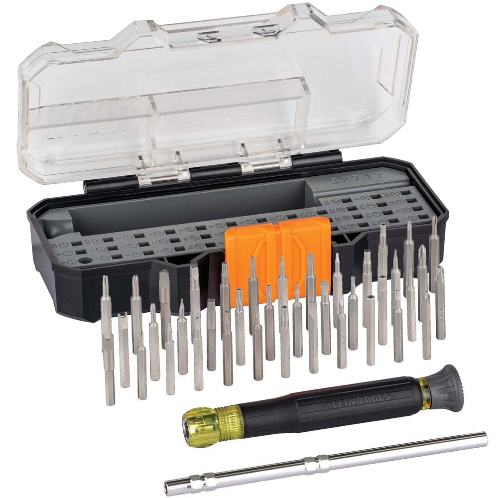 Klein Tools ALL-IN-1 Precision Screwdriver Set With Case