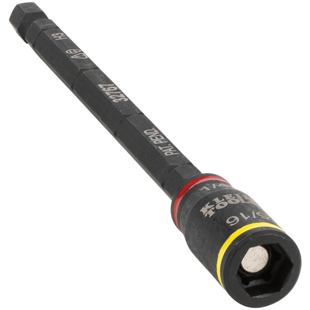Klein Tools 3-IN-1 Impact Flip Socket, 36/Box