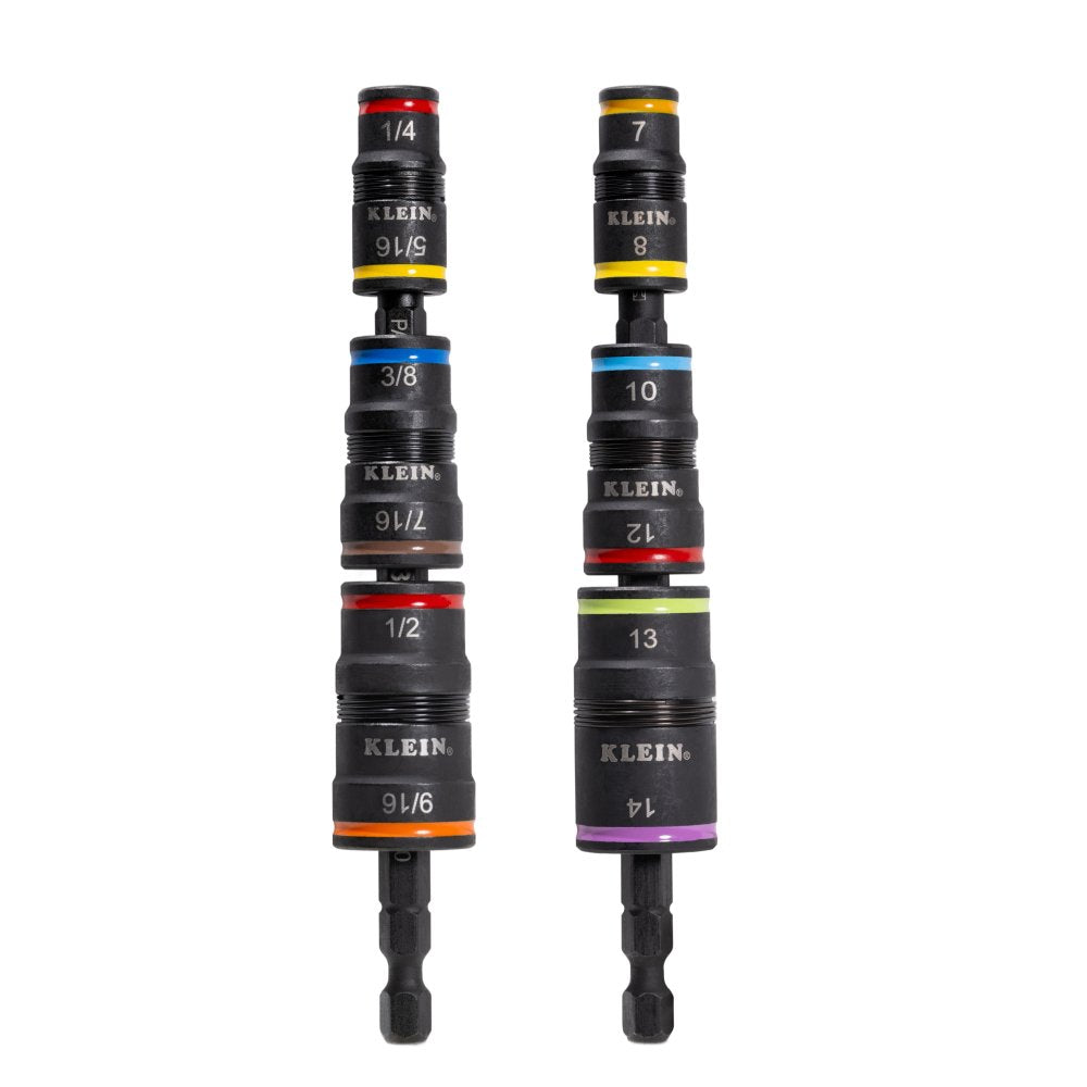 Klein Tools Impact-rated Flip Socketset SAE And Metric