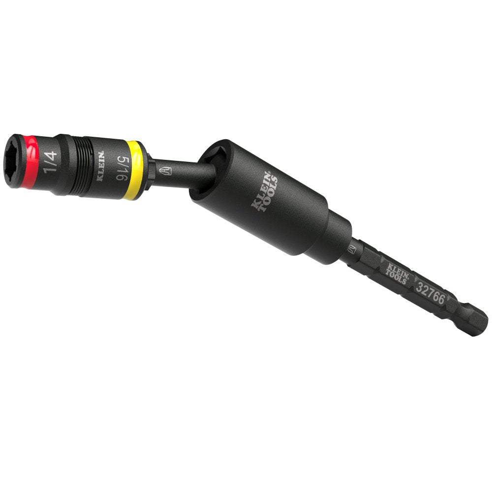 Klein Tools Impact Flip Socket W/SWIVEL Adapter