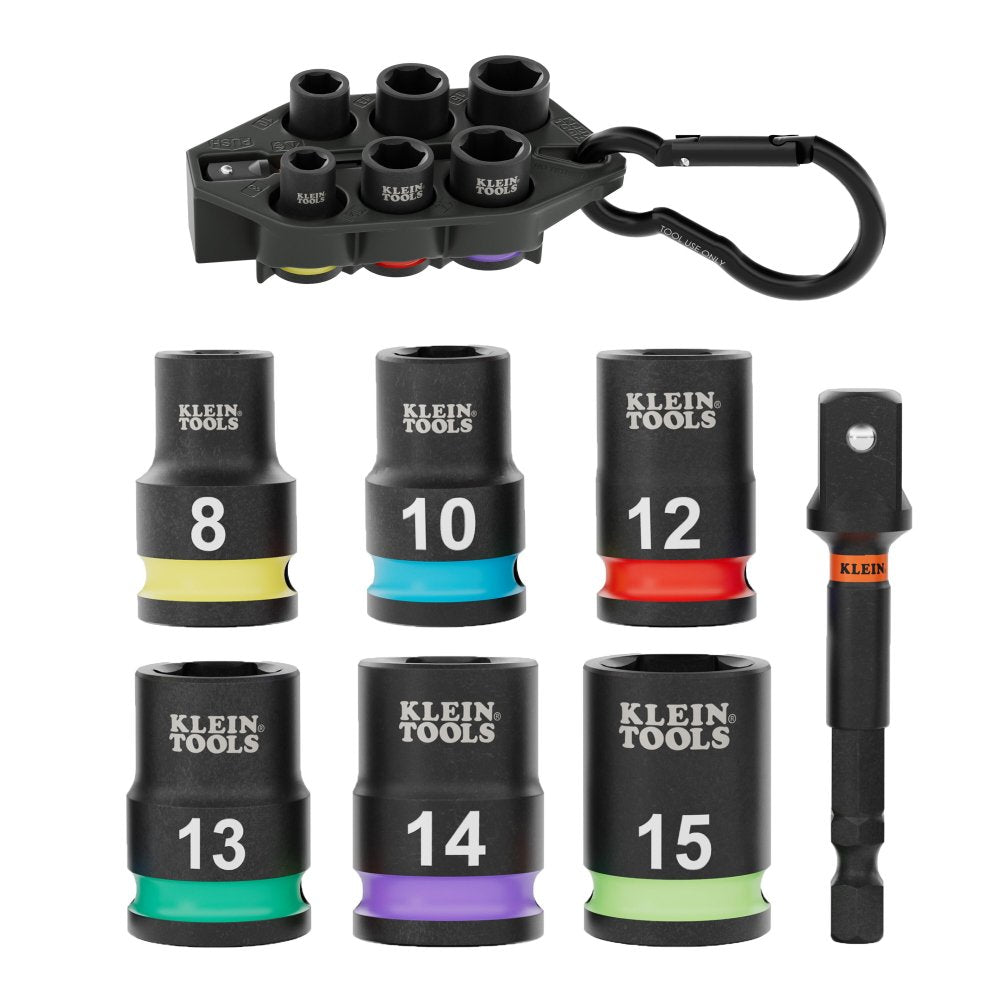 Klein Tools Grab-and-go Impact Socket Set Metric 7-PIECE (Set)