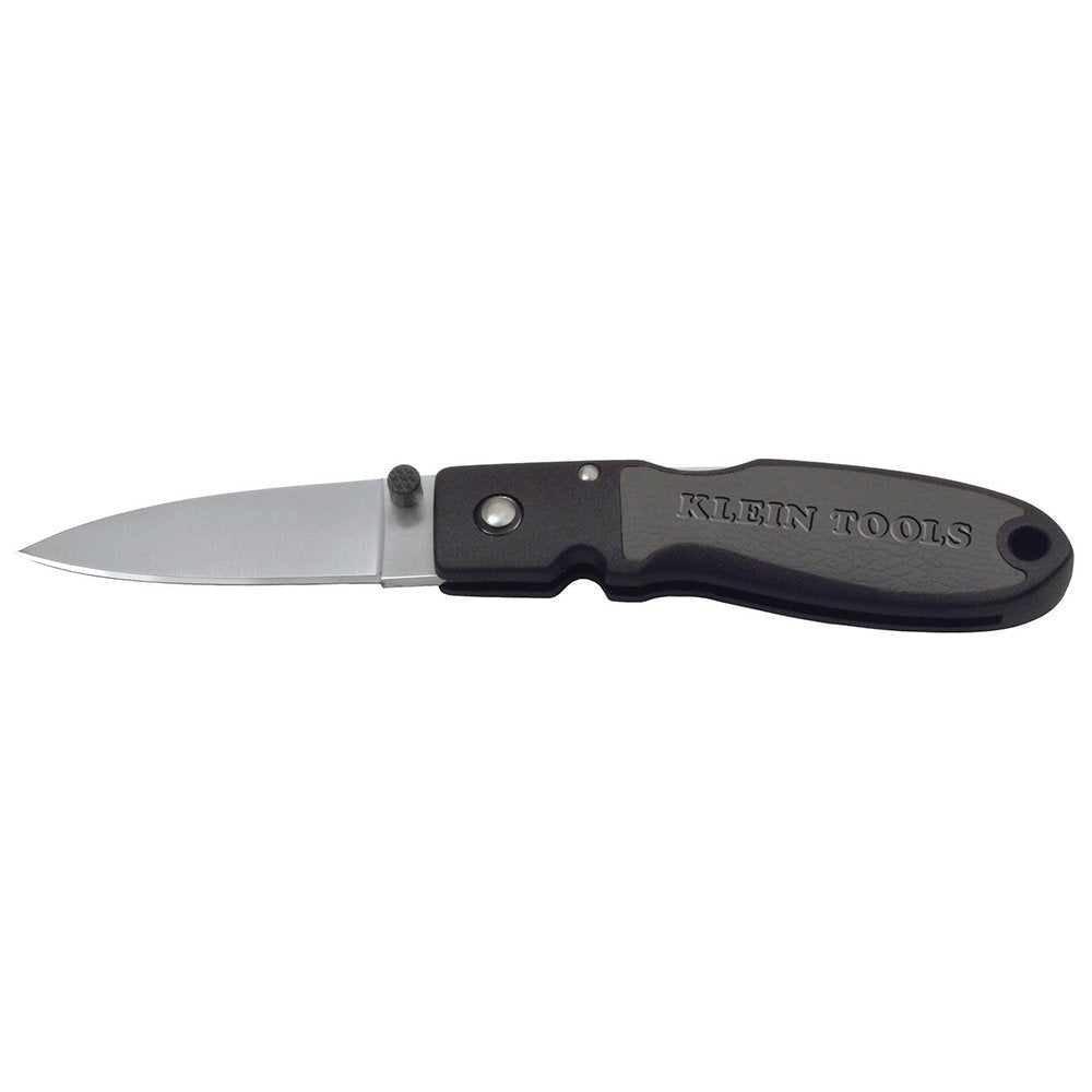 Klein Tools Pckt Knife Lockback; Nylhndl 2-3/8"