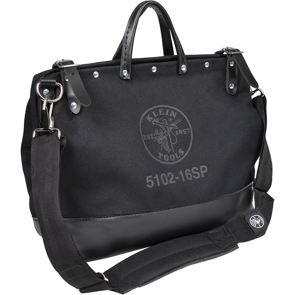 Klein Tools Deluxe Black Canvas Toolbag 16-INCH