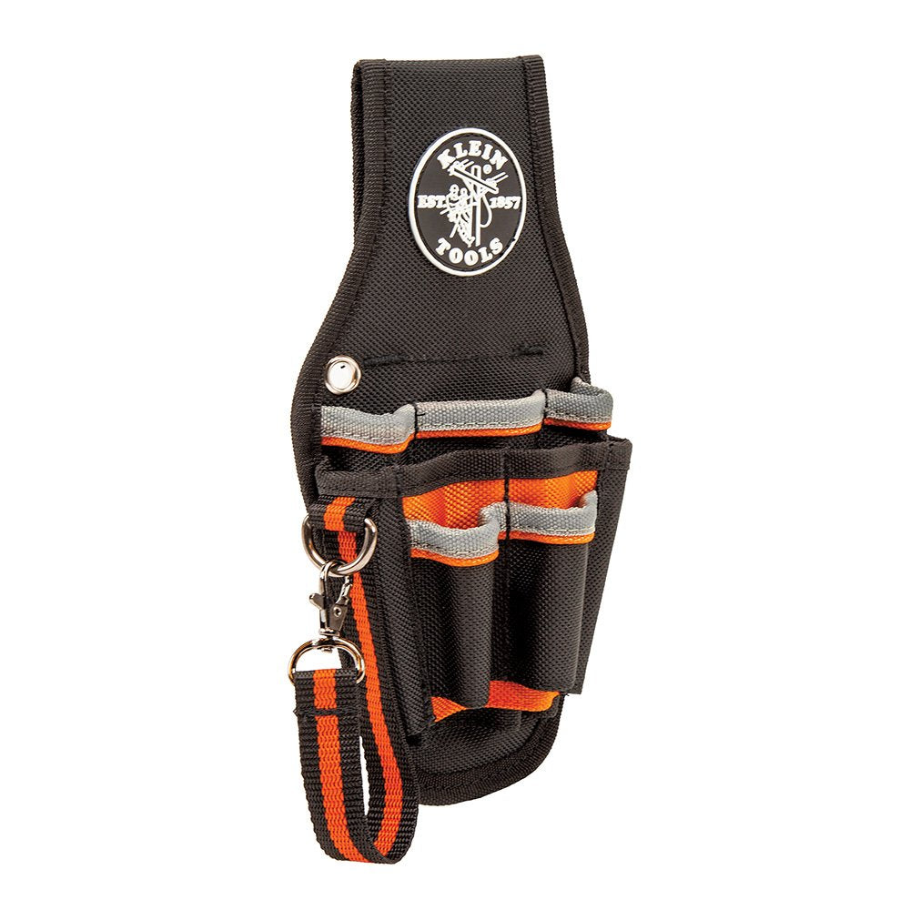 Klein Tools Black & Orange Small Tool Pouch