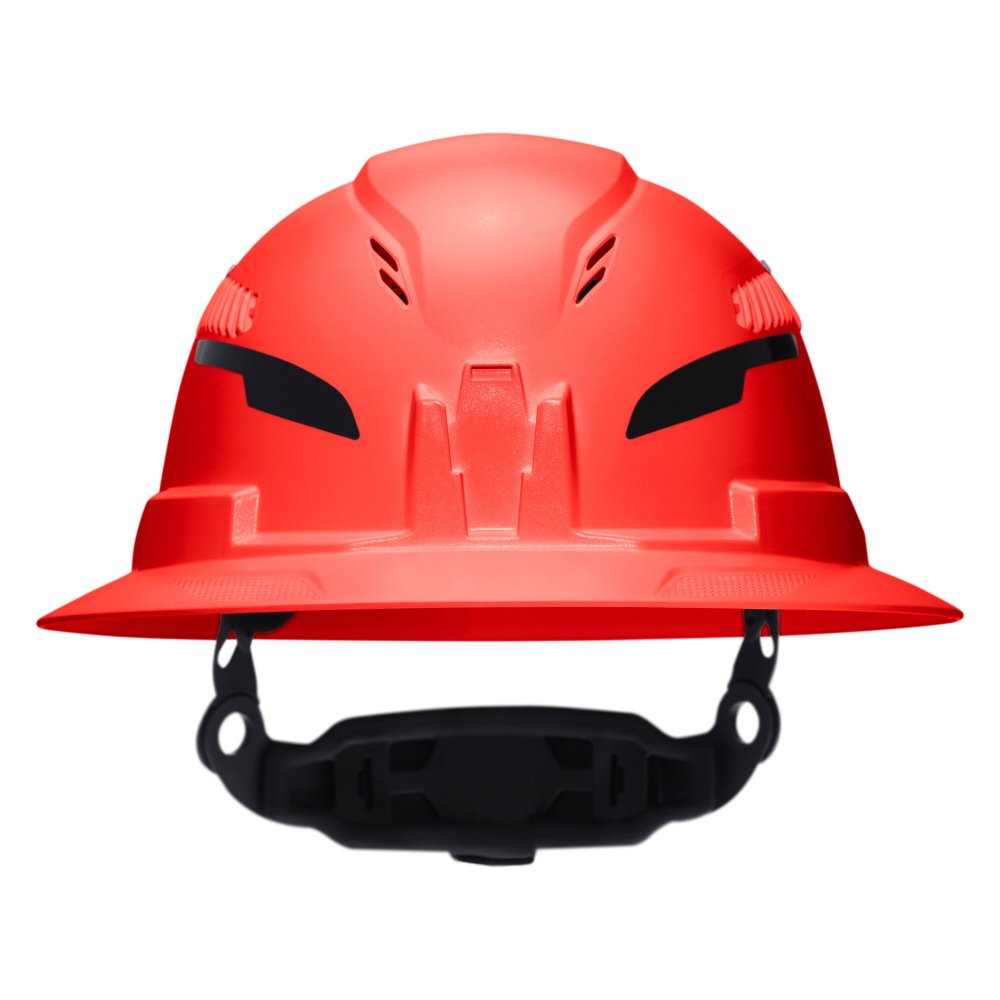 Klein Tools CL C TY2 HRD Hat VNT Full BRM W/STRP HI VIS OR