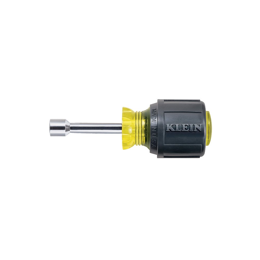 Klein Tools 5/16" Stubby Nut Driver, 6/Box