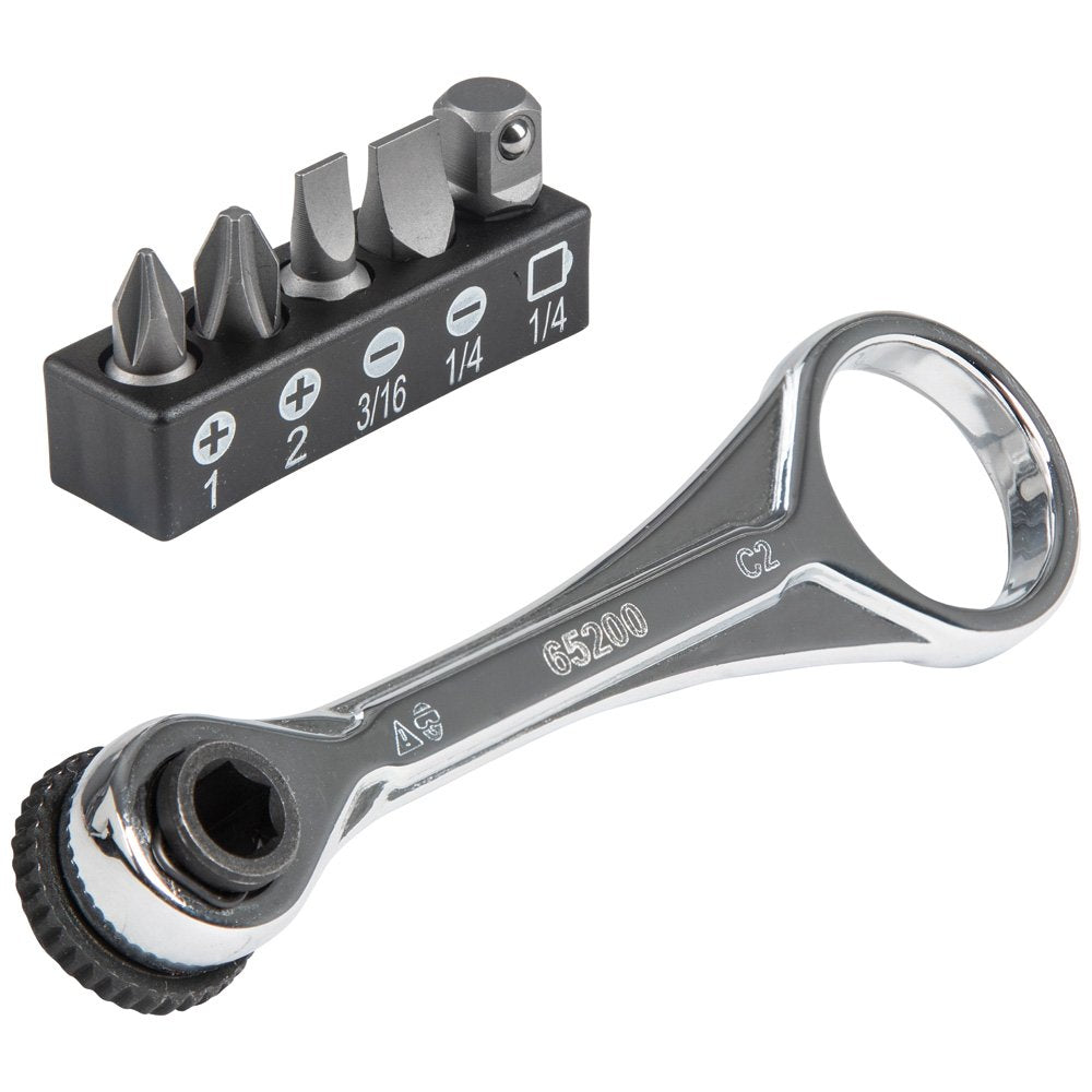 Klein Tools Slim-profile Mini Ratchet Set 5-PIECE