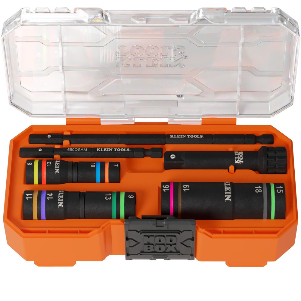Klein Tools Impact Flip Sockets Saeand Metric 6-PIECE (Set)